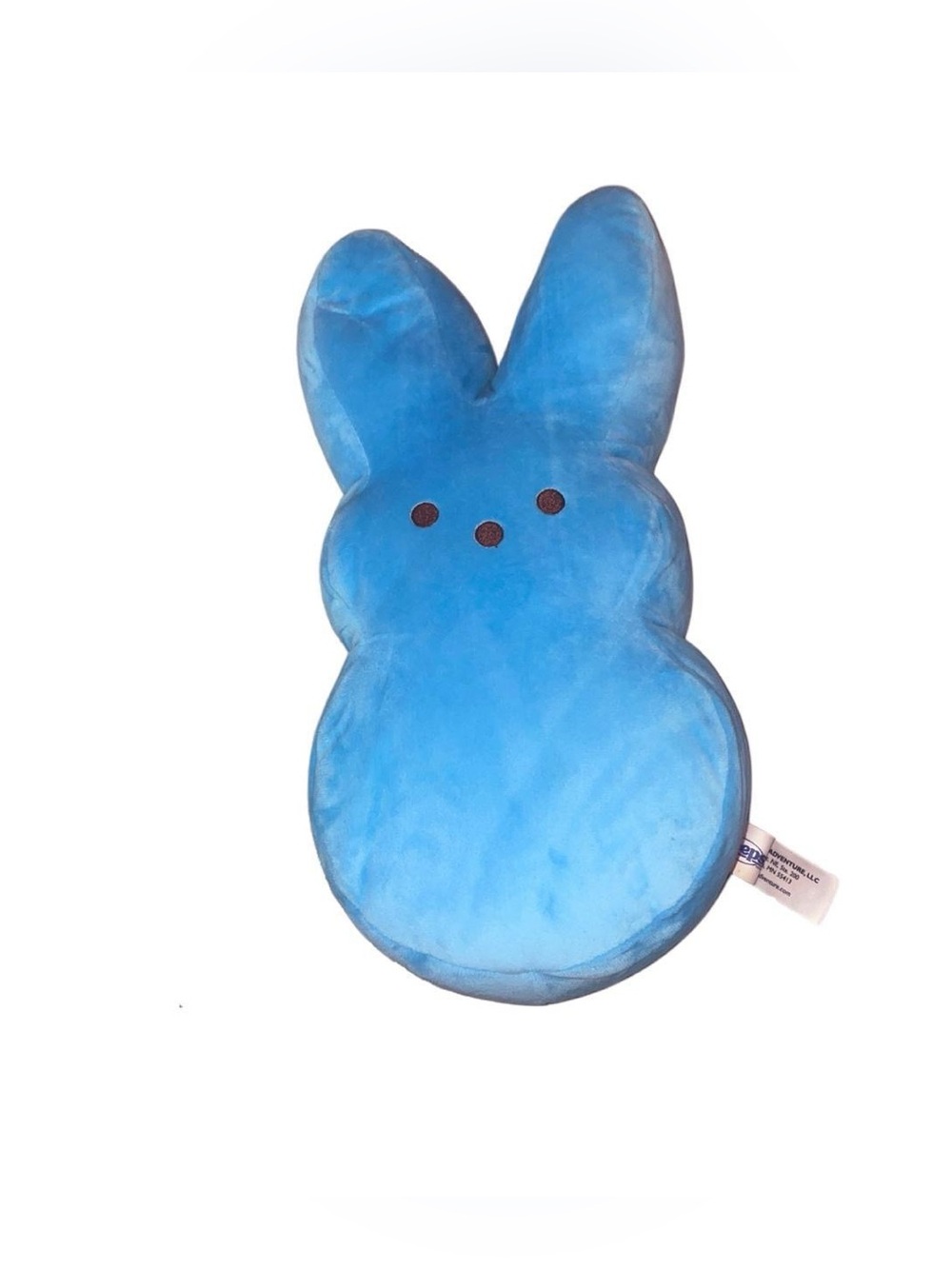 blue peep bunny plush